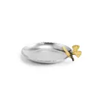 Michael Aram Butterfly Ginkgo Round Trinket Tray