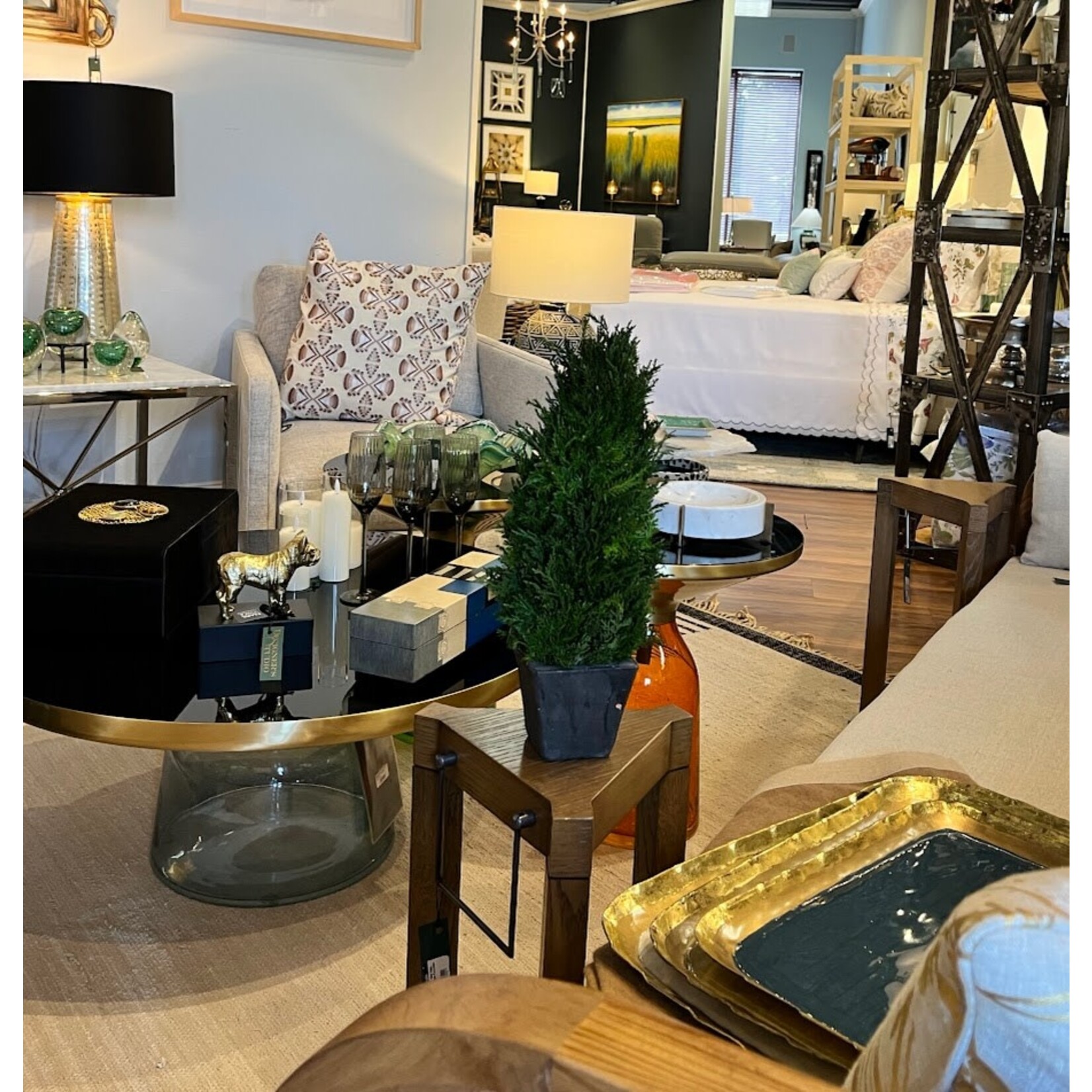 Zodax Cypress Tree Preserved Topiary Medium