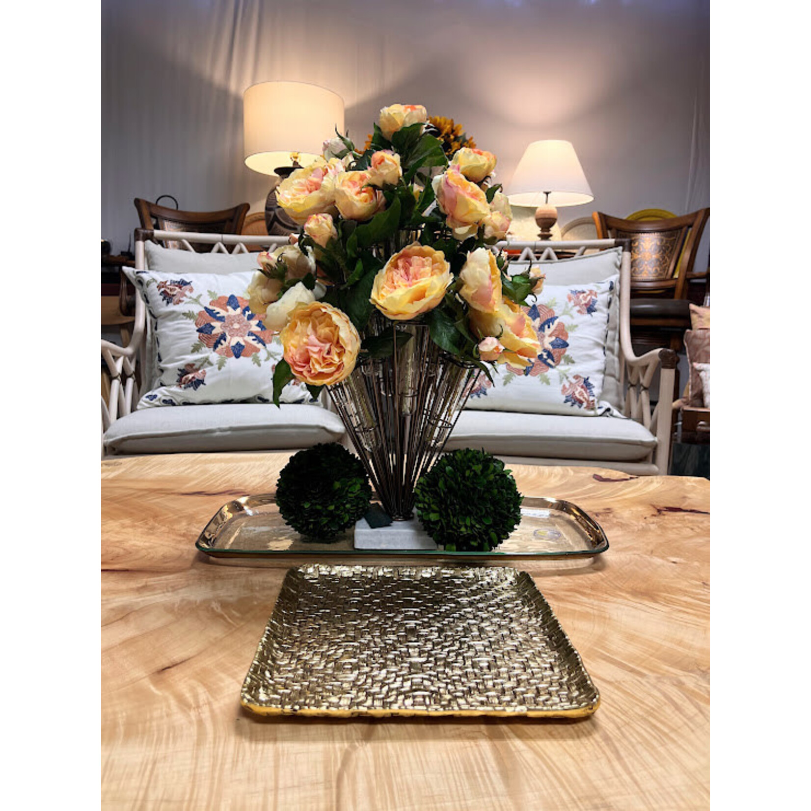 Winward Home Preserved Boxwood Ball 5"