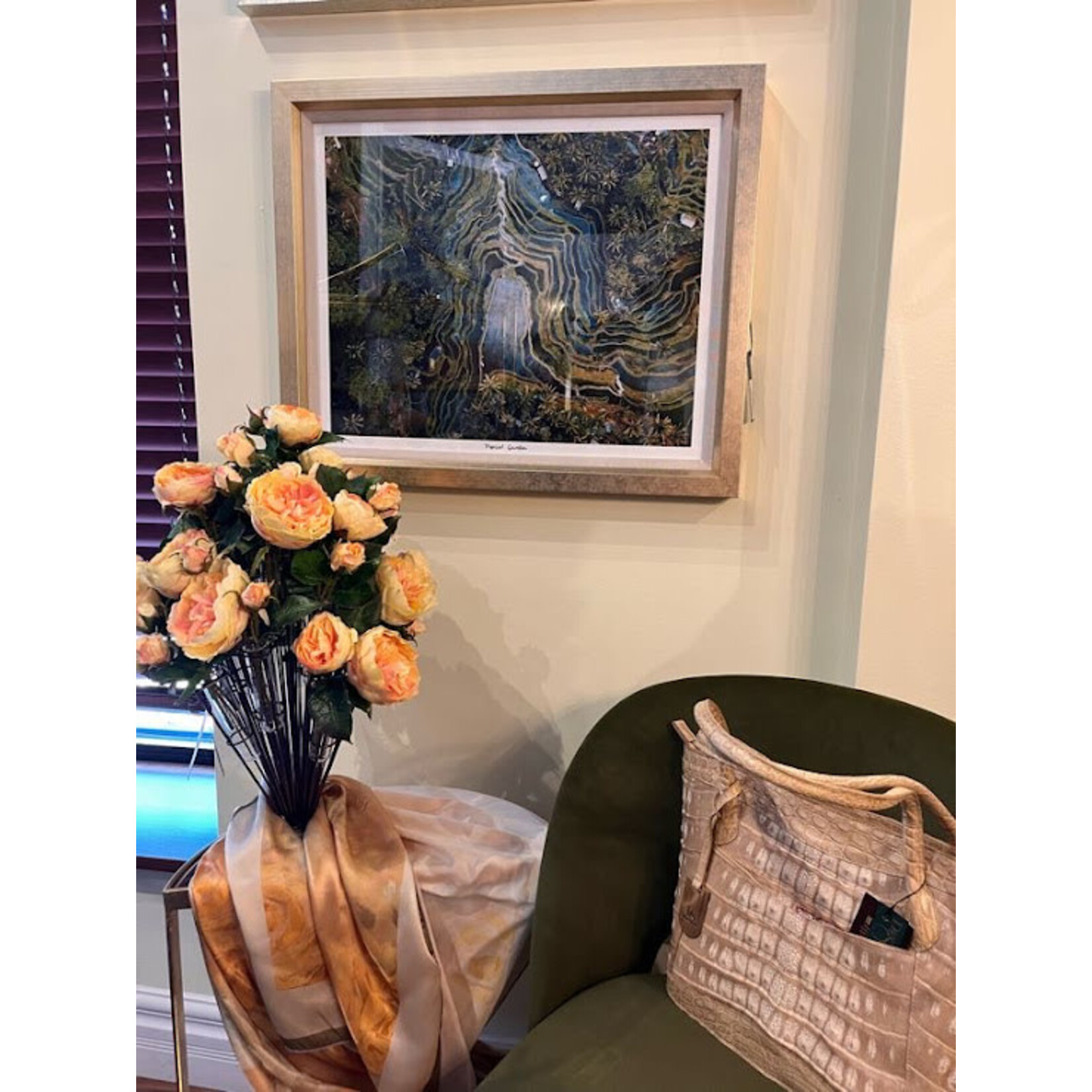 Trowbridge Gallery Tropical Garden Framed Artwork