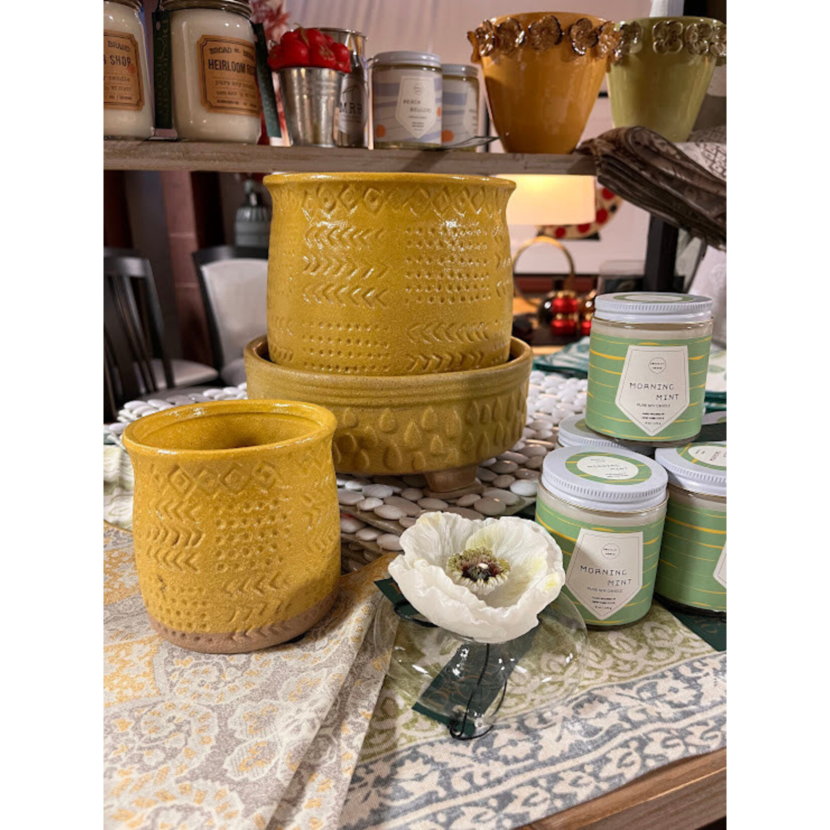 Napa Home and Garden Yellow Porter Small Low Bowl