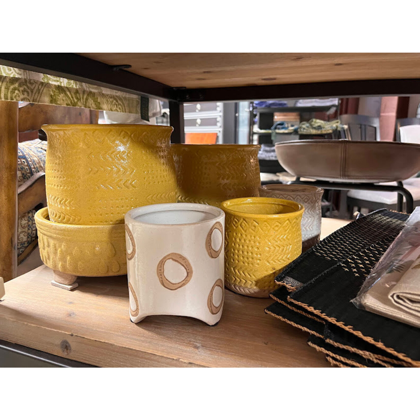 Napa Home and Garden Yellow Porter Small Low Bowl