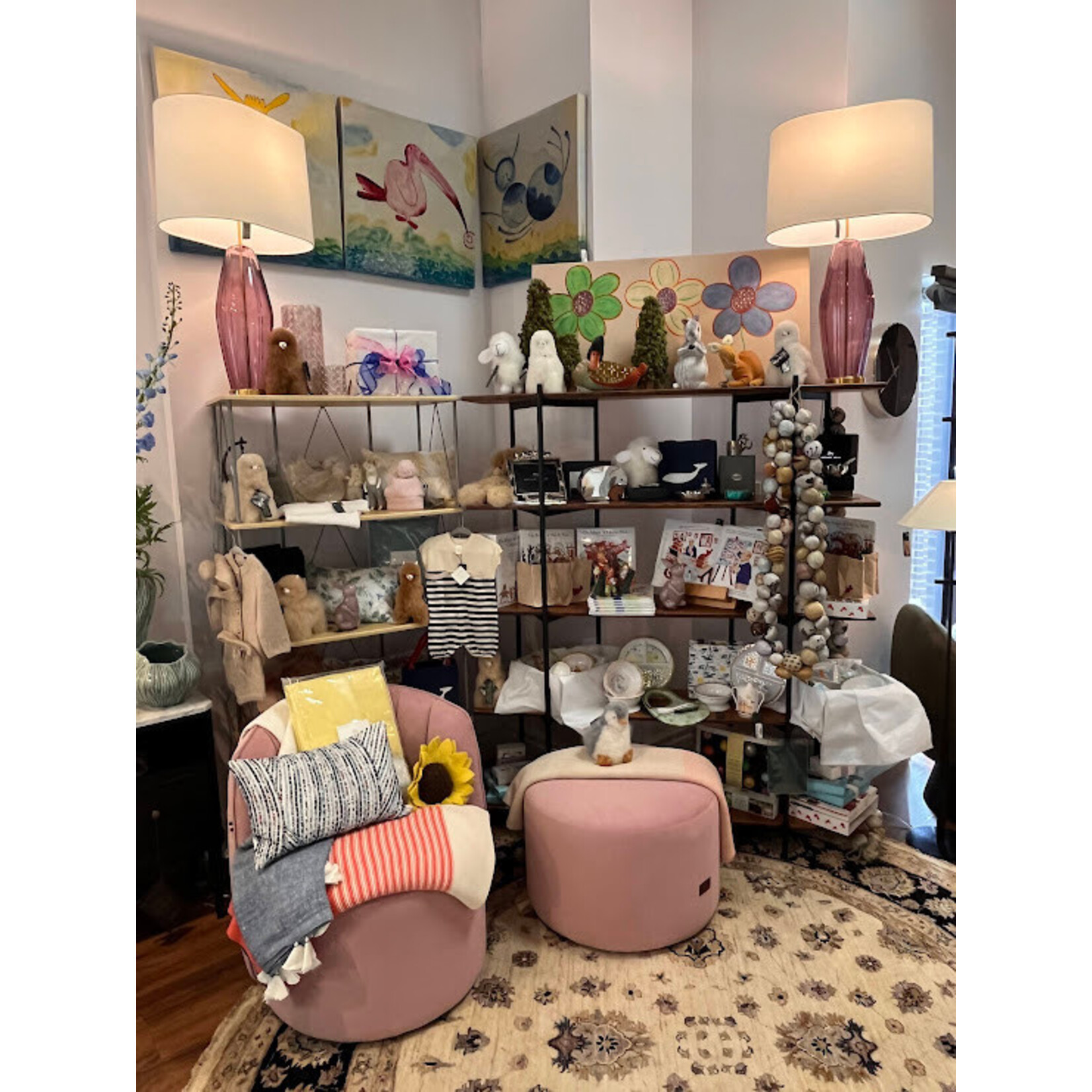 Blest Vittoria Chair and Pouf