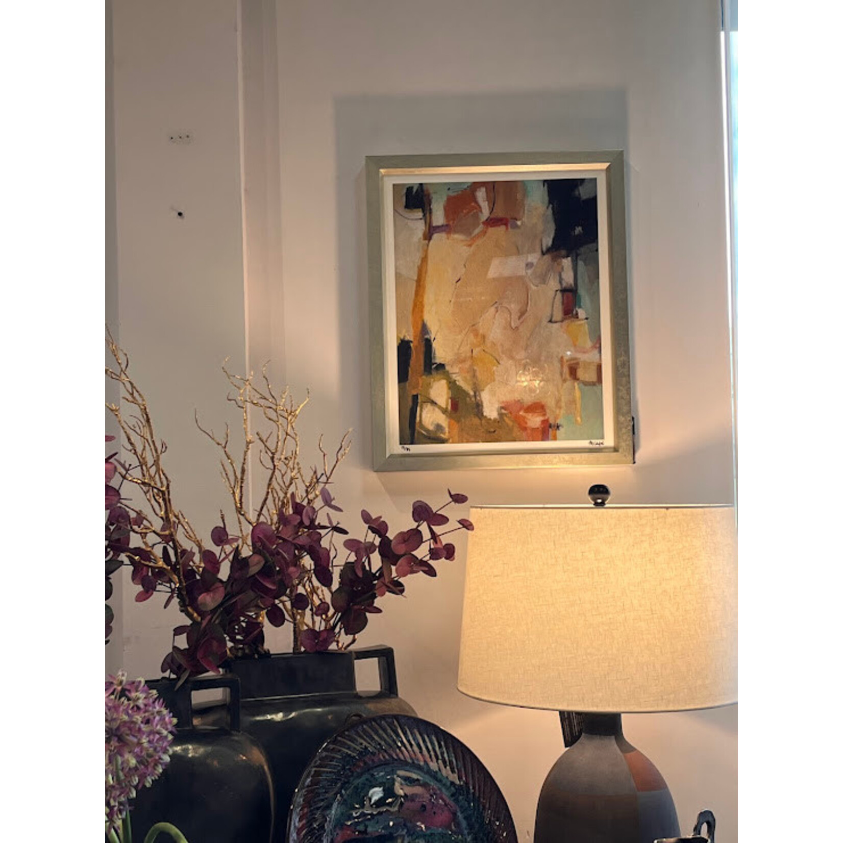 Trowbridge Gallery Abstracts 3 Early Autumn Framed Artwork