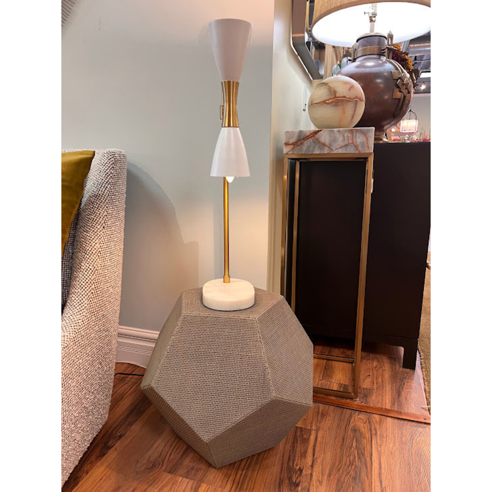 Baker Furniture McGuire Boracay Side Table Madeira