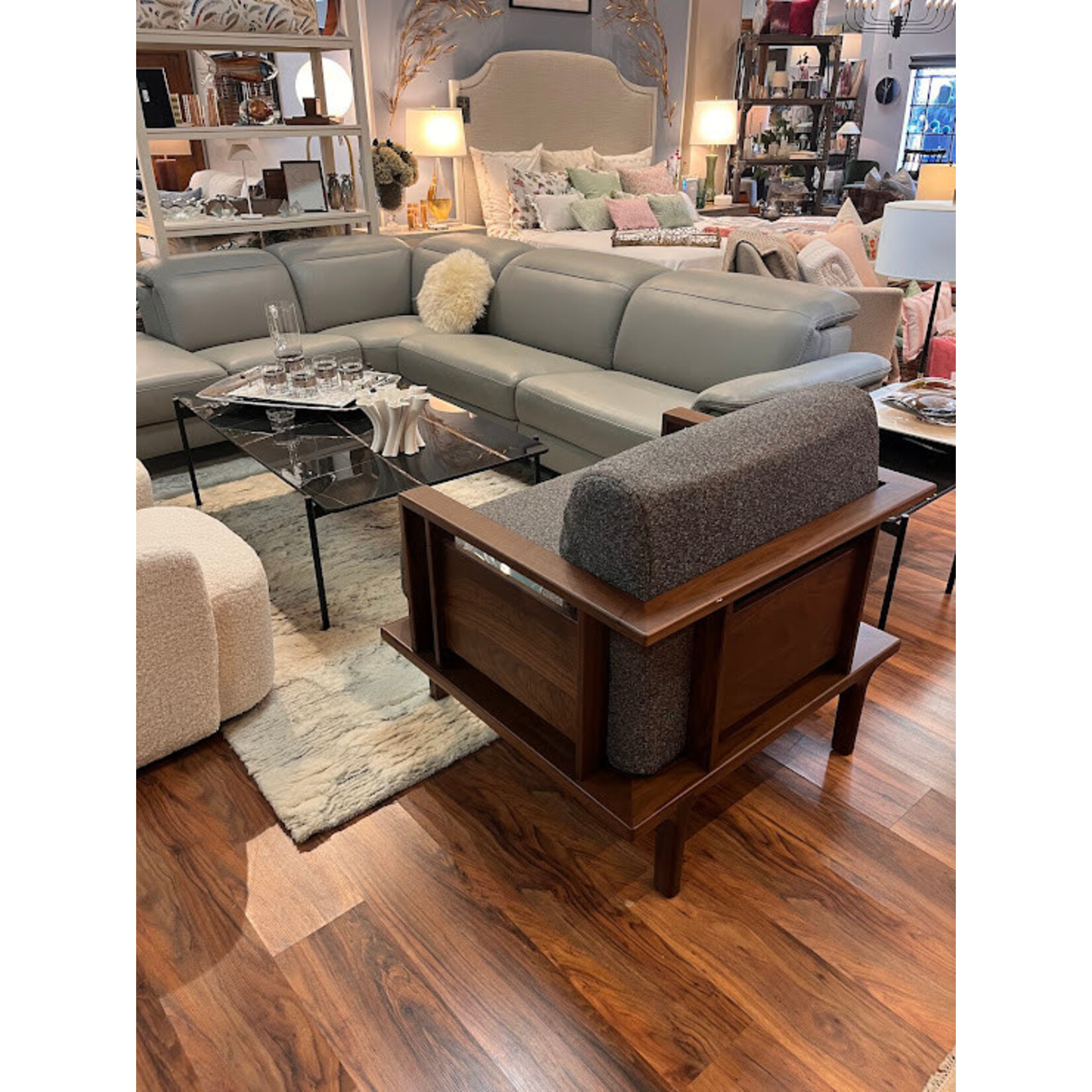 Copeland Sierra Walnut Chair Slate