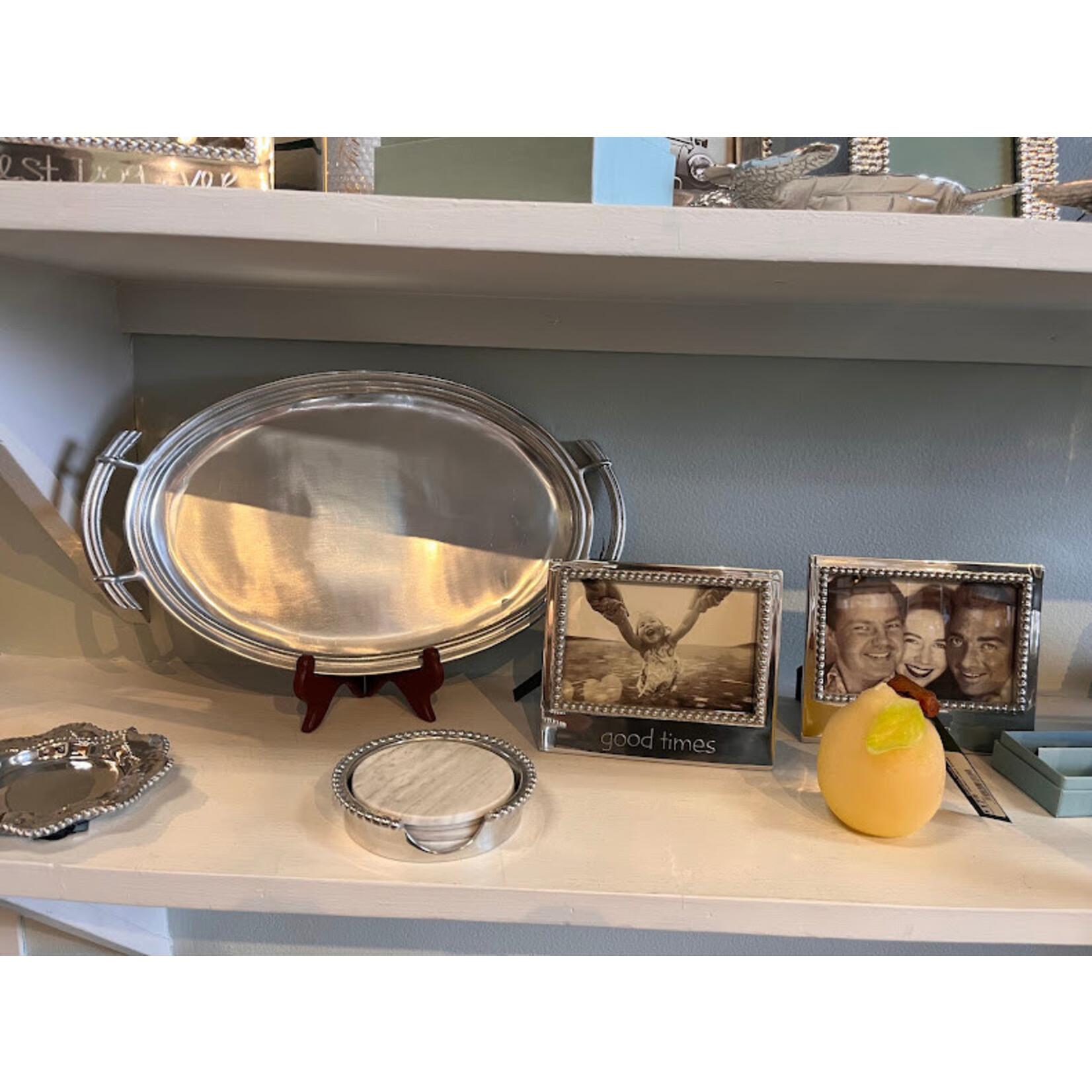 Mariposa Classic Oval Service Tray