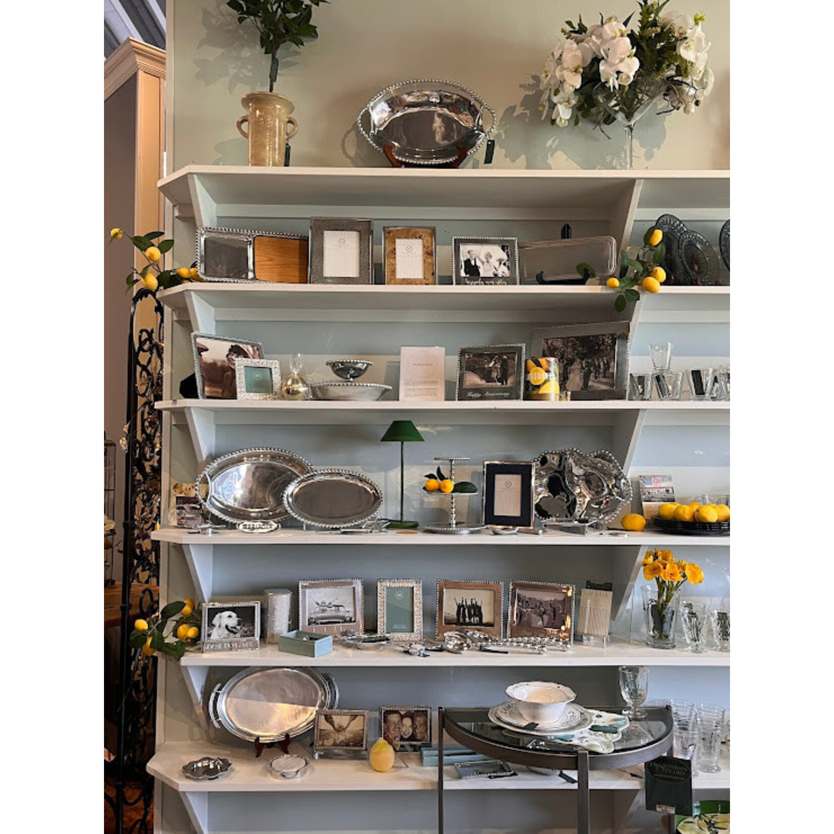 Mariposa Classic Oval Service Tray