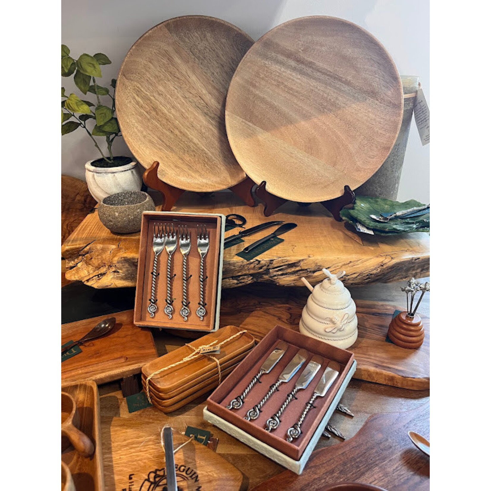 Mantra International Troy Condiment Fork Set