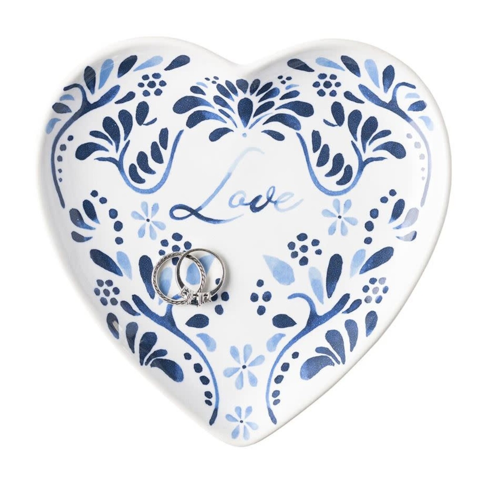 Juliska Iberian Love Tray Indigo