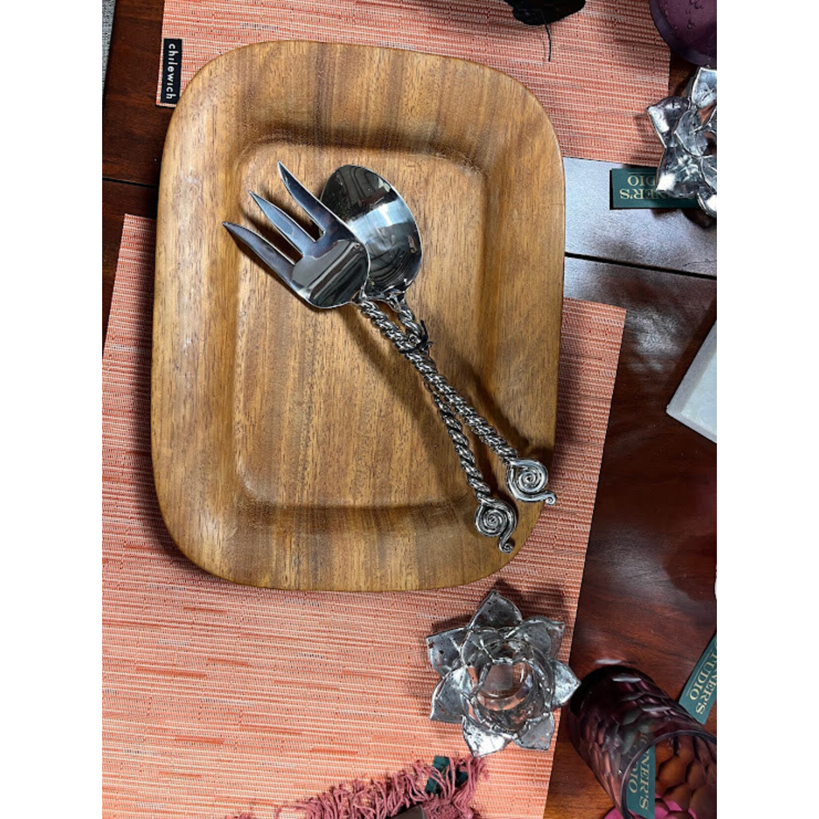 Mantra International Troy Salad Serving Set
