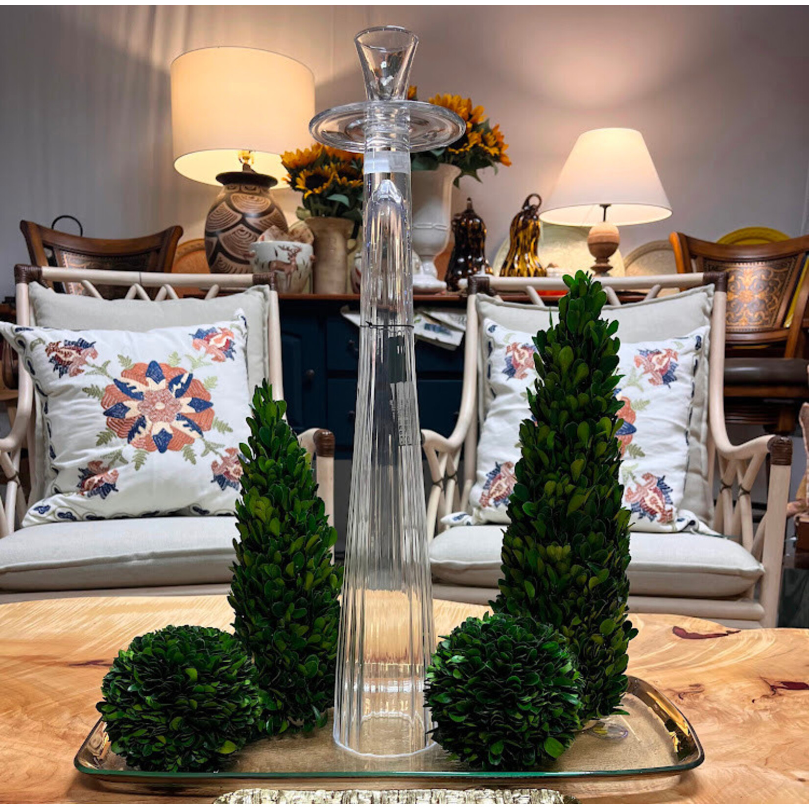 Two's Company Baluster Candlestick Small