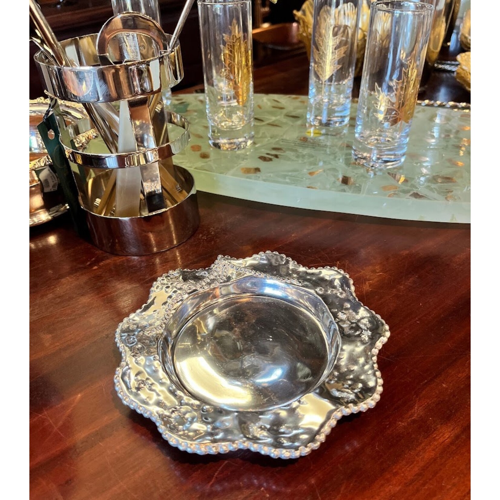 Mariposa Sueno Wine Plate Coaster