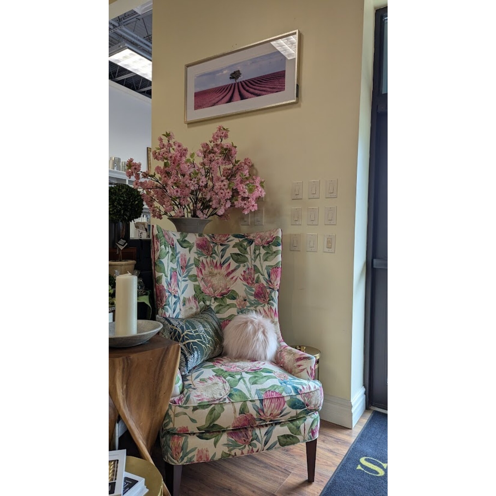 Napa Home and Garden Cherry Blossom 50" Branch Pink