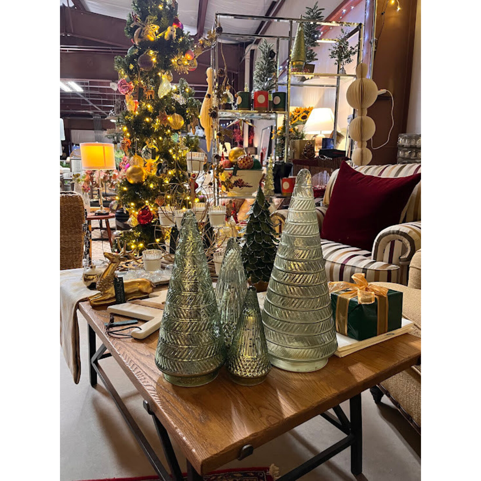 Zodax Siberian Antique Glass LED Tree