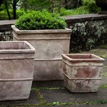Campania Antico Terracotta Square Planter - Small 11″ x 10.25″