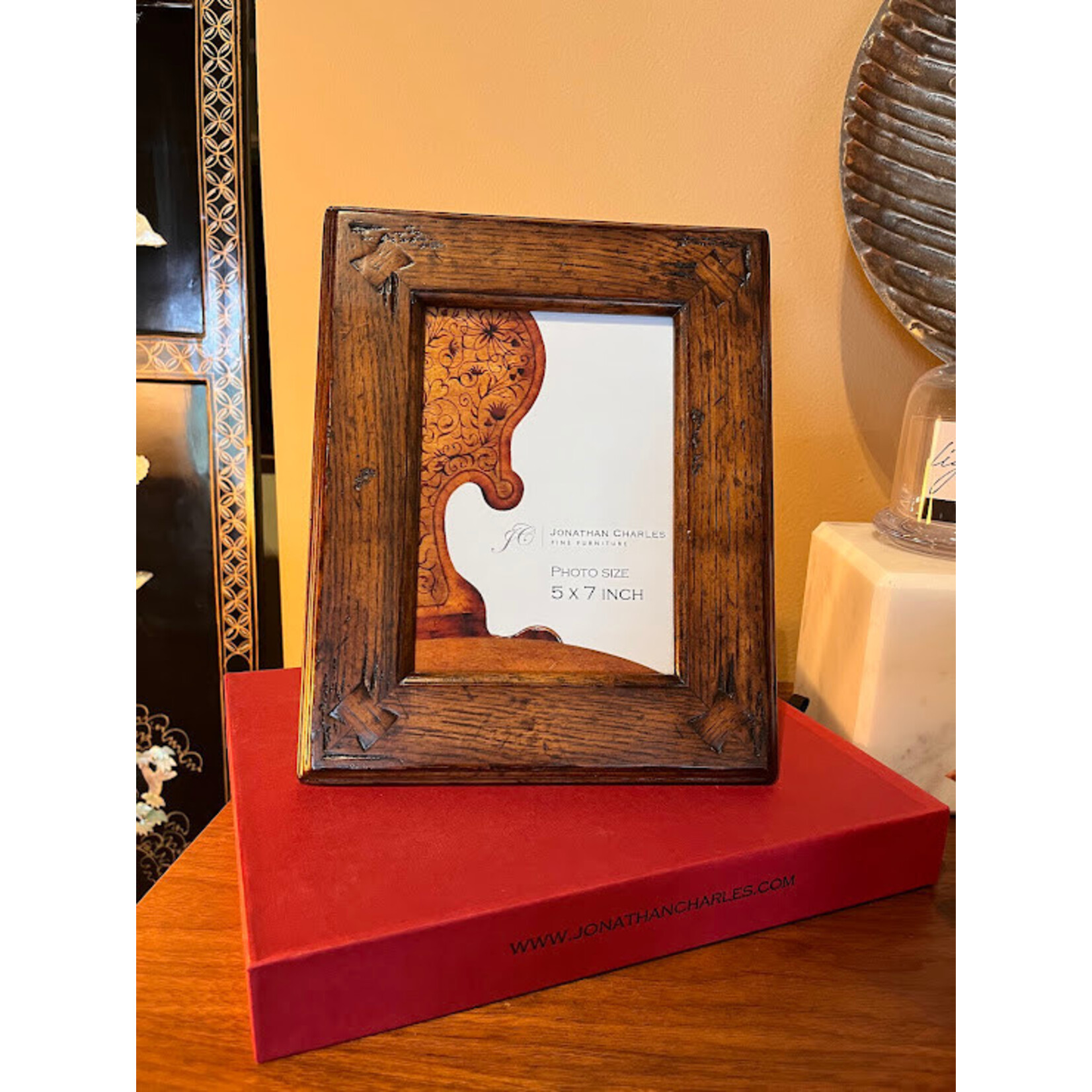 Jonathan Charles Dark Oak Picture Frame 5x7