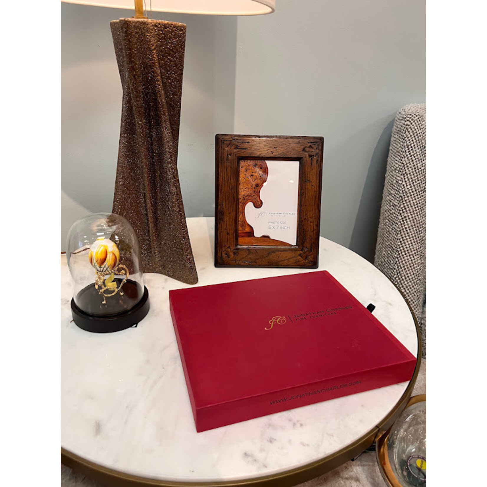 Jonathan Charles Dark Oak Picture Frame 5x7