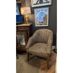 Sherrill Furniture Whittemore Cotswo Chair Hair on Hide Natural Cheetah