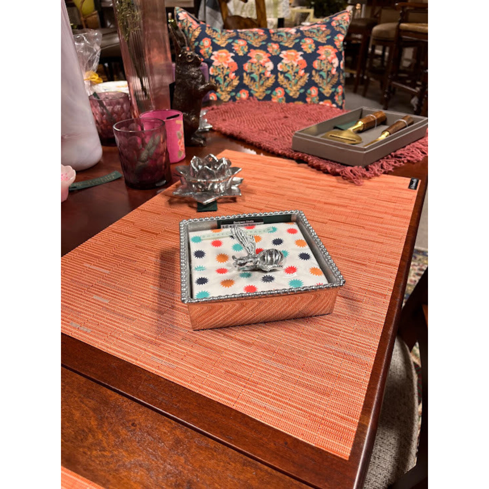 Chilewich Tangerine Bamboo Placemat