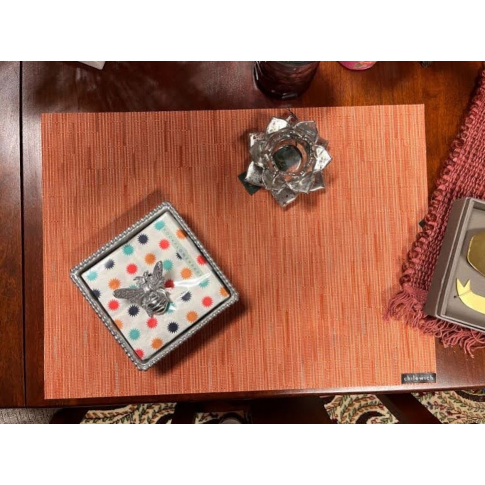 Chilewich Tangerine Bamboo Placemat