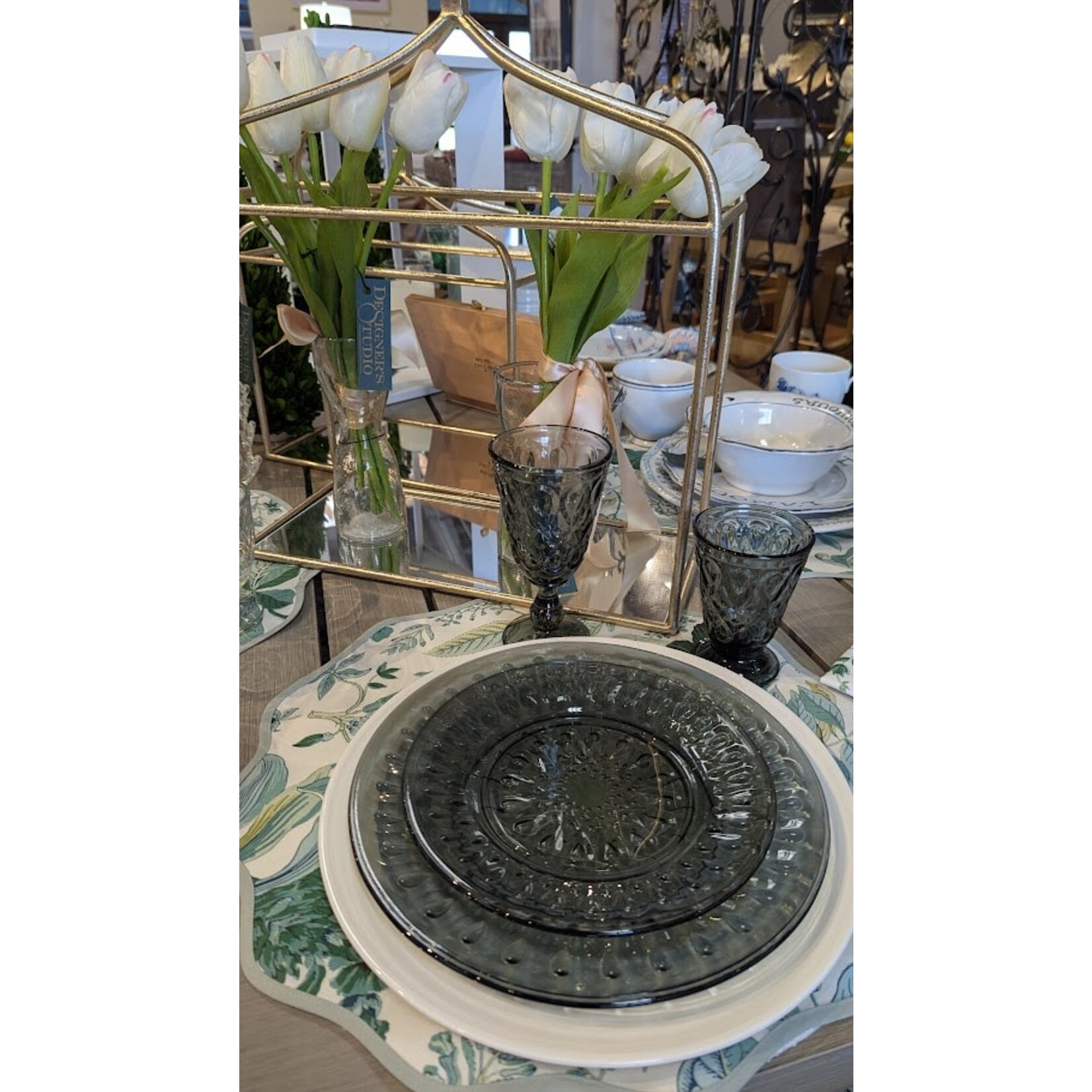 La Rochere Lyonnais Dinner Plate Grey