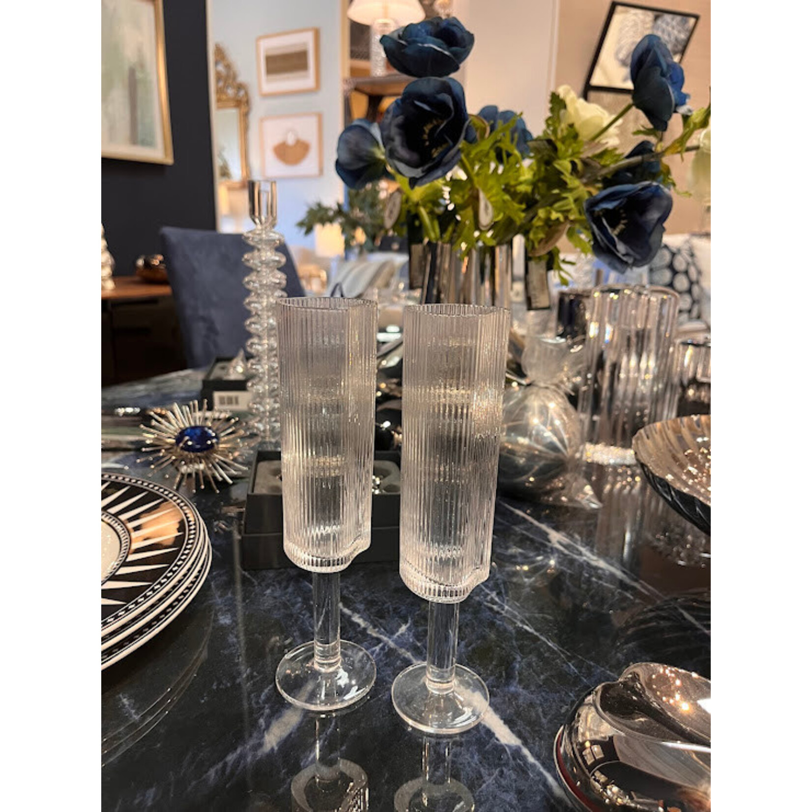 Bidk Home Champagne Glass Ripe Clear