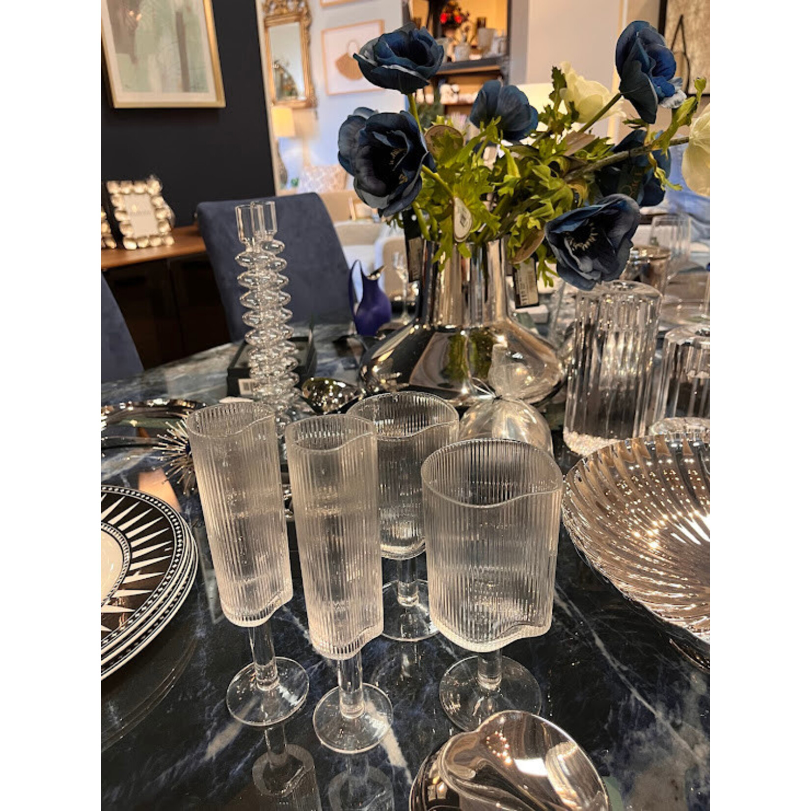 Bidk Home Champagne Glass Ripe Clear