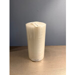 Point a la Ligne Large Pillar Pearl Candle