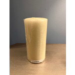 Point a la Ligne Large Pillar Linen Candle
