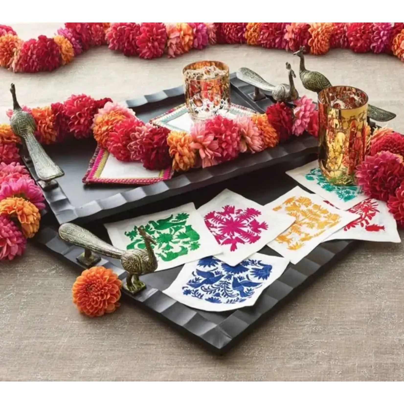 Kim Seybert Otomi Cocktail Napkins Set of 6