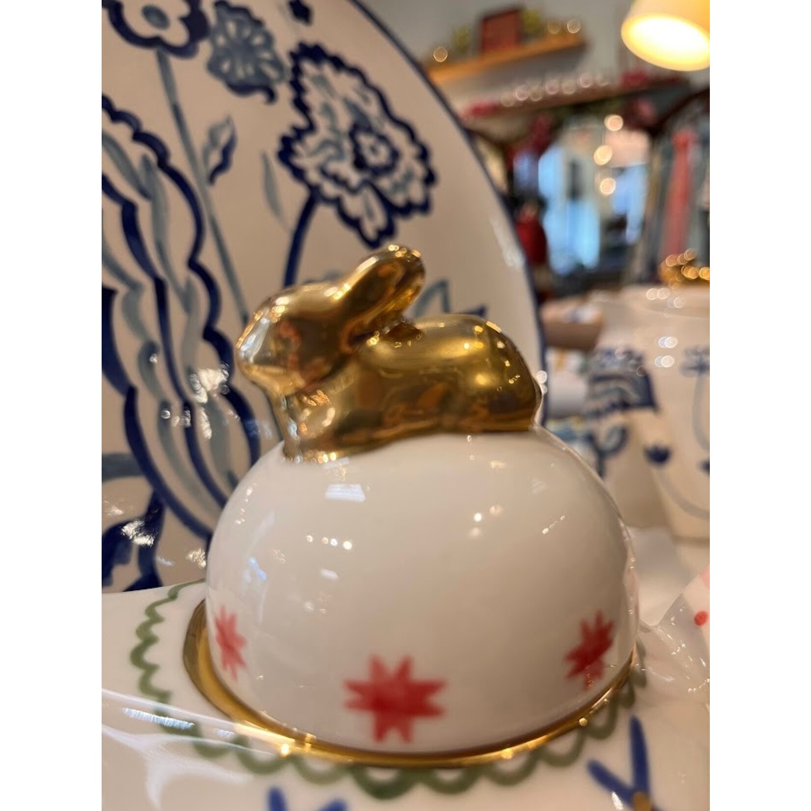 Gunia Project Hand Painted Semiporcelain Easter Teapot