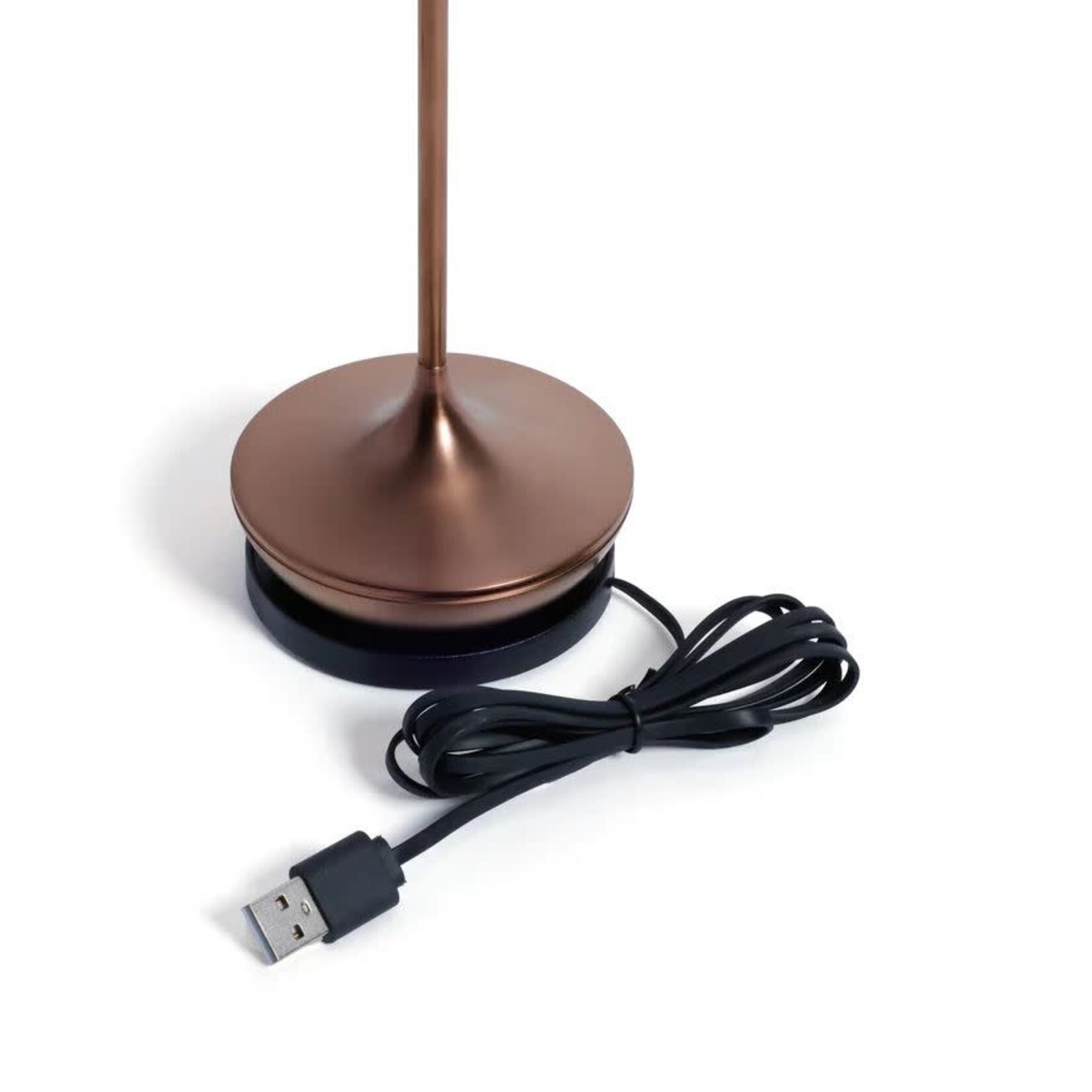 Zodax Sleek Rechargeable Table Light Brushed Bronze
