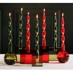 Zodax Crystal Glass Taper Holder