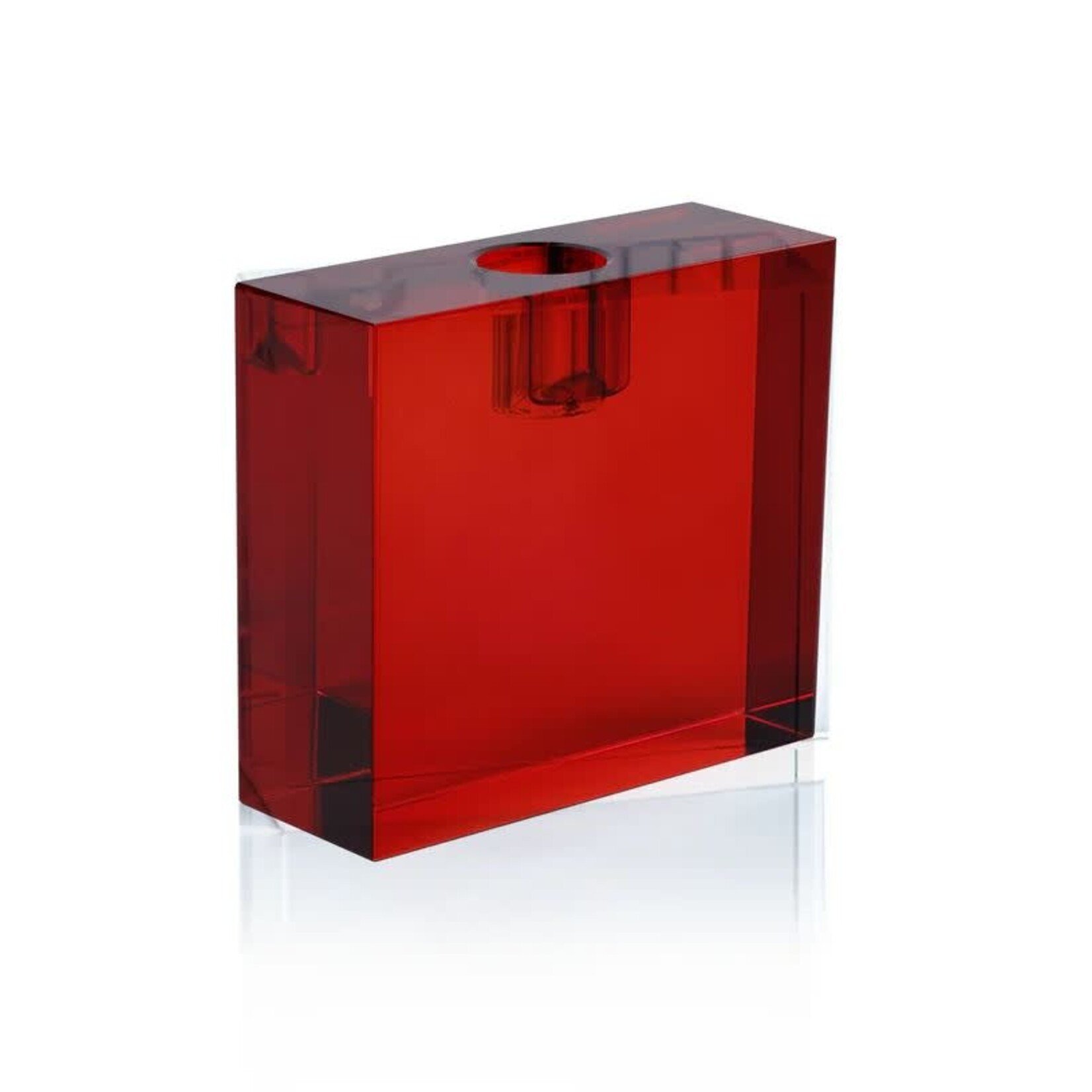 Zodax Crystal Glass Taper Holder