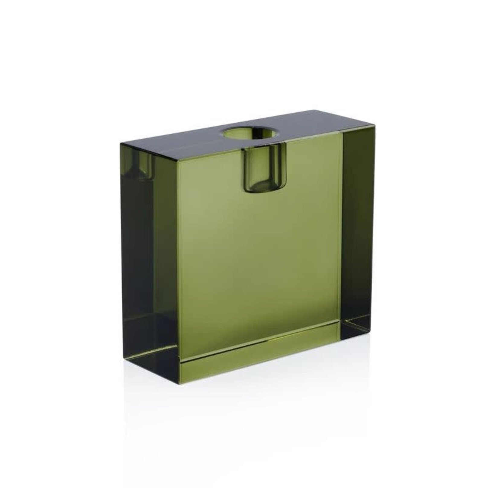 Zodax Crystal Glass Taper Holder