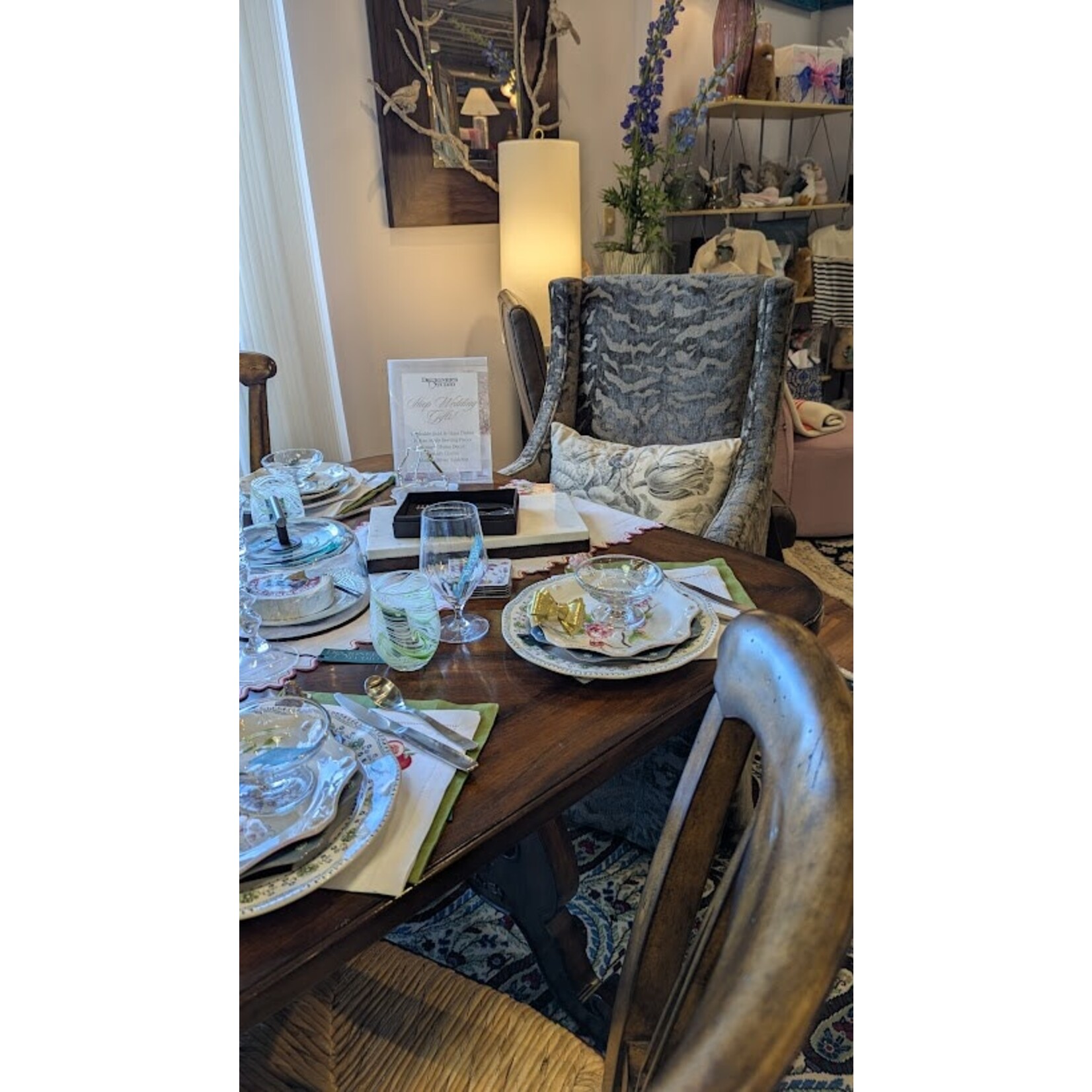 Gabby Royal Arm Chair with Casters Tigress Bark