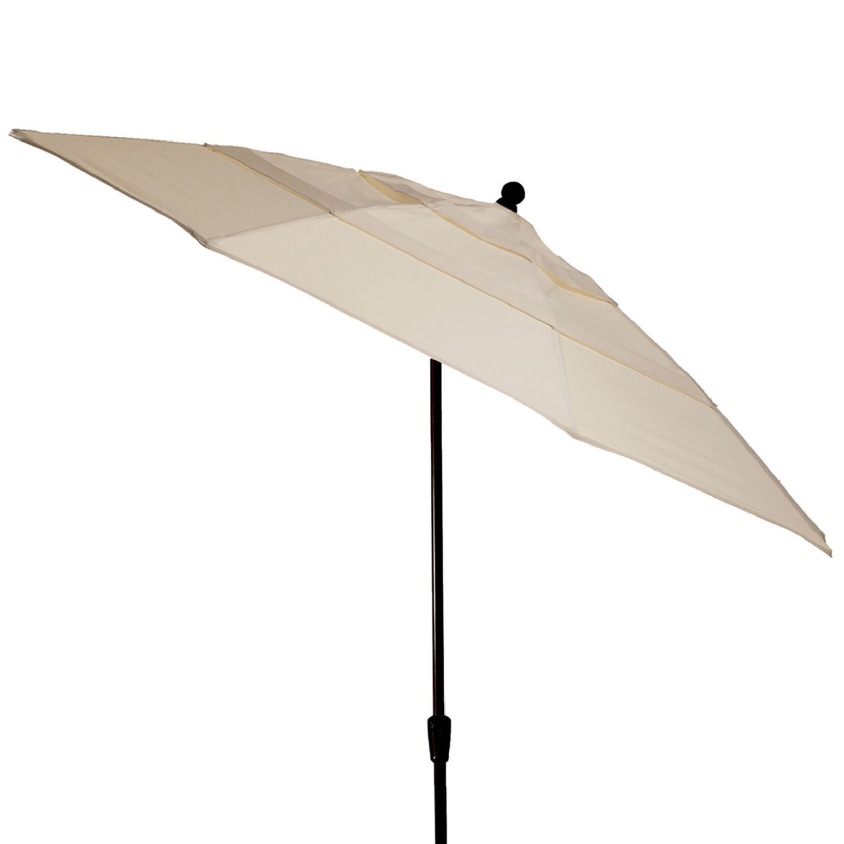 Summer Classics Tilt Umbrella Black Double Vent Arbor Forest Swag Canopy 11'