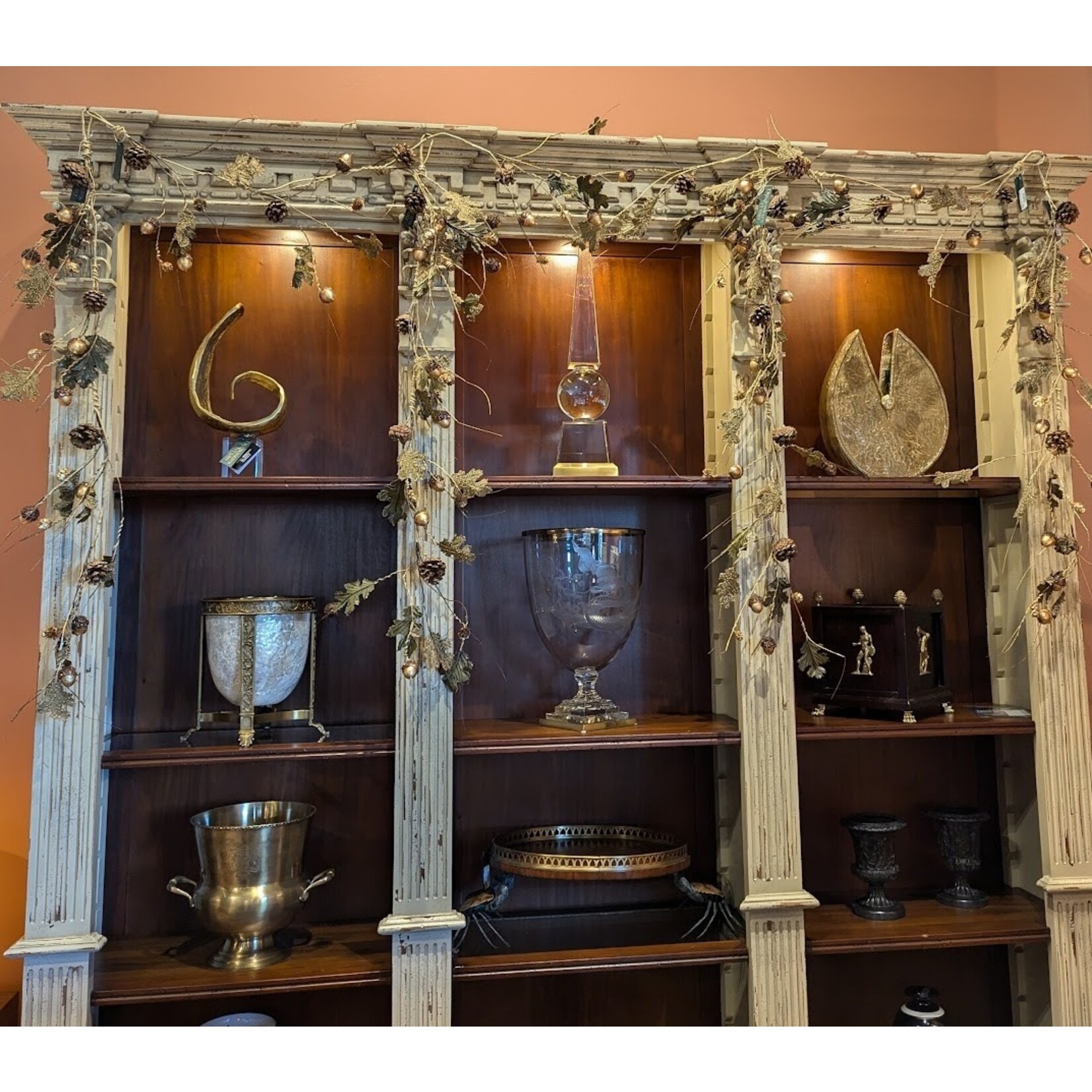 Theodore Alexander Wooden Jardiniere