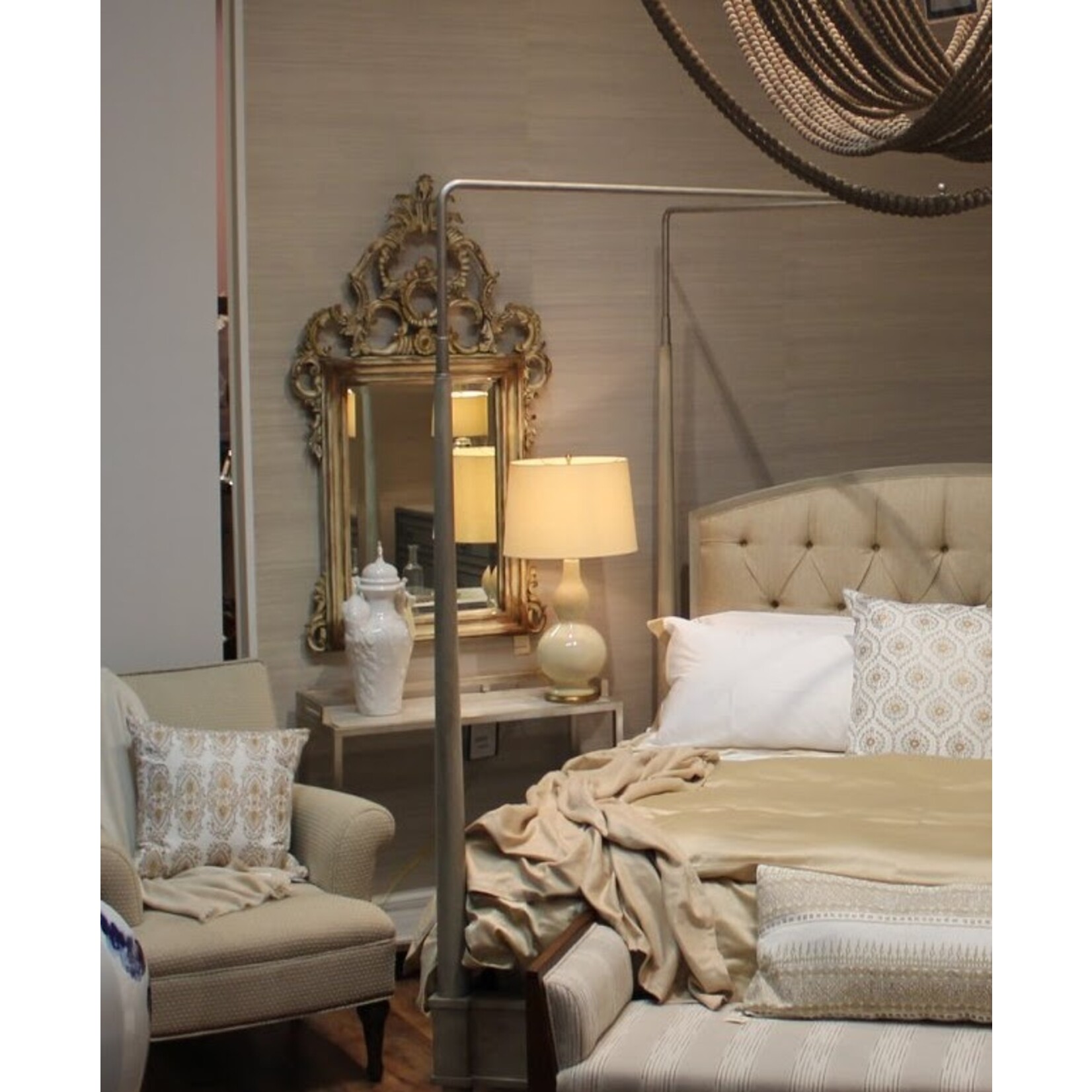 La Barge Carved Antique Mirror
