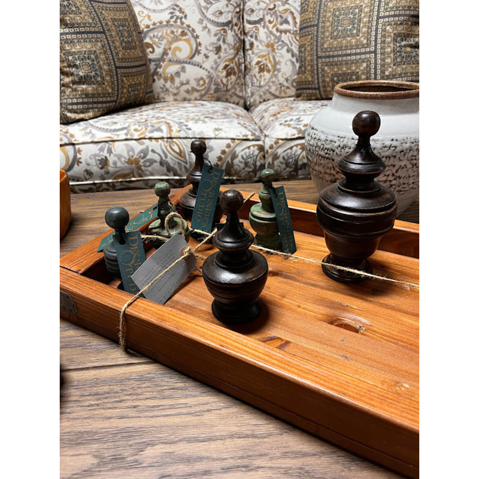 Tozai Wooden Finial Small Box