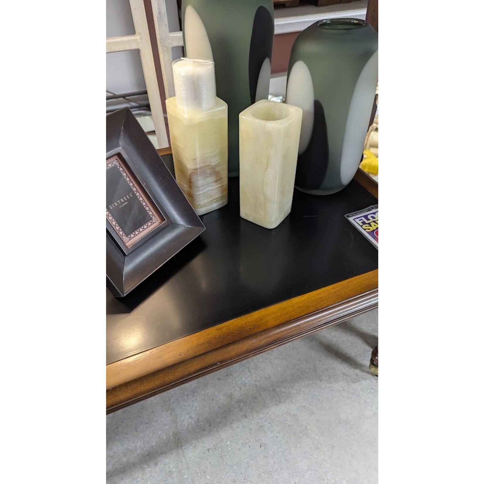 Carole Stupell LTD Onyx Candle Holder or Vase