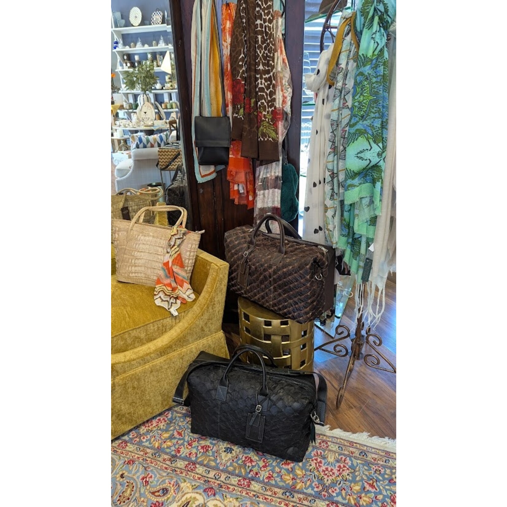 John Cole Edward Brown Paiche Duffel Bag