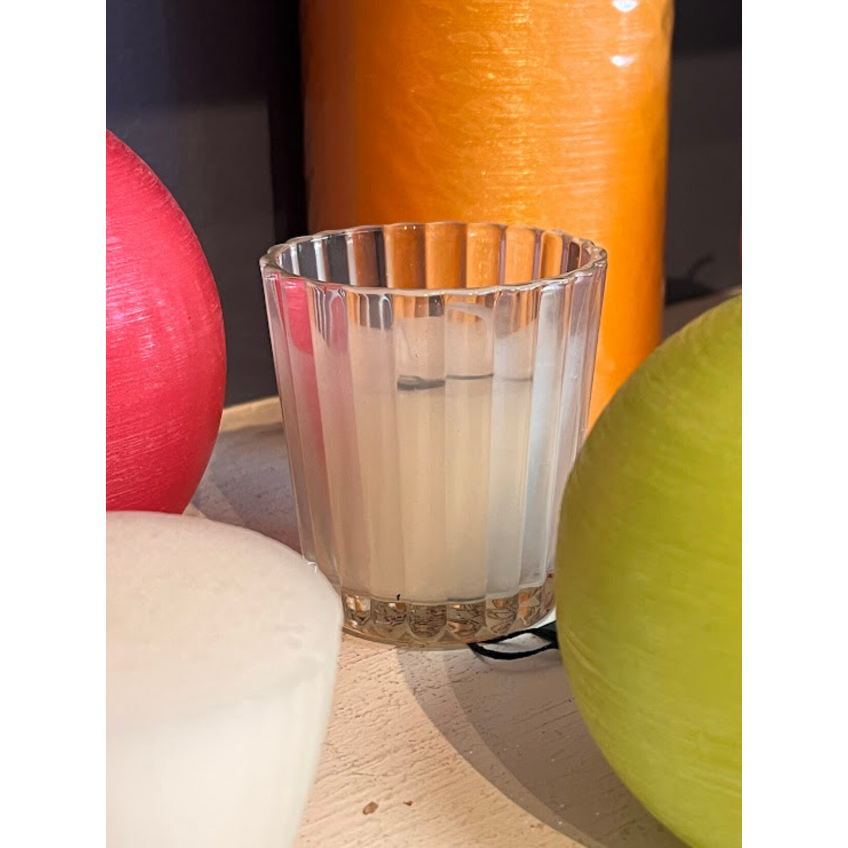 Point a la Ligne Mini Votive Candleholder