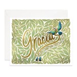 Good JuJu Ink Gracias Bird Greeting Card