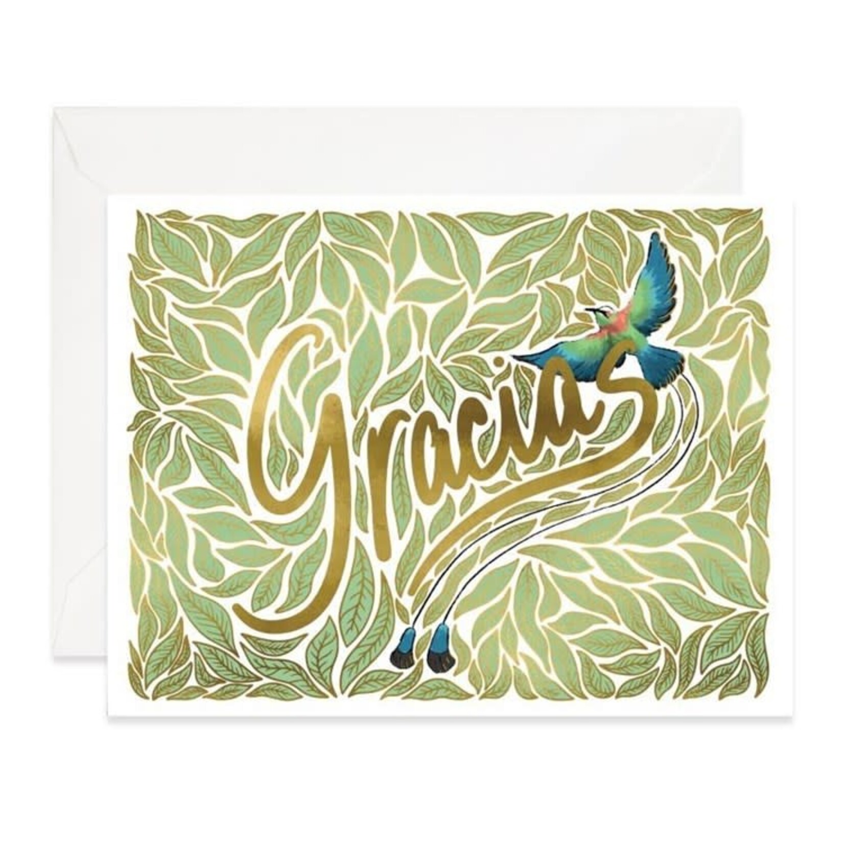 Good JuJu Ink Gracias Bird Greeting Card