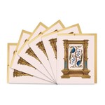 Good JuJu Ink Peacock Frame Illumination Greeting Card