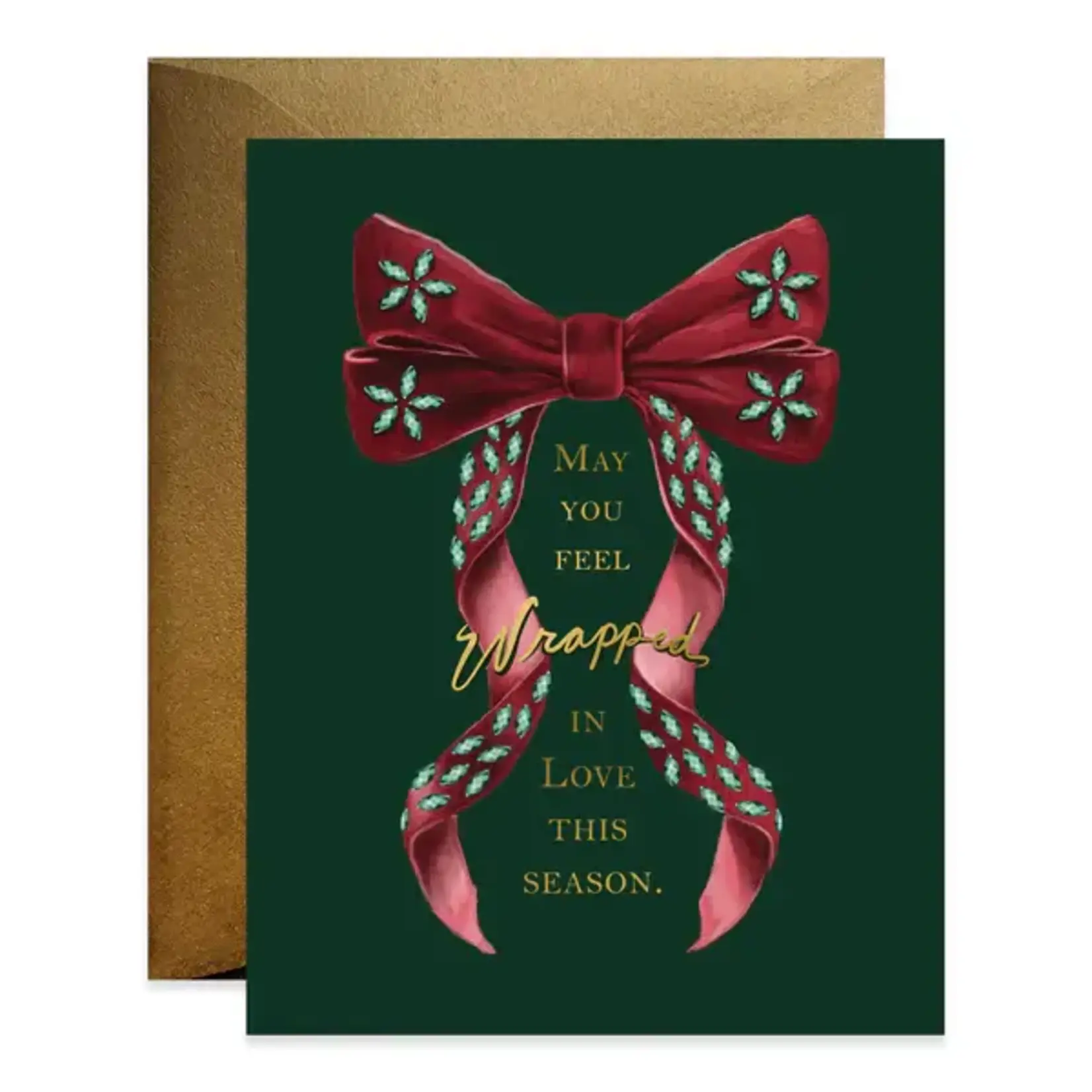 Good JuJu Ink Wrapped in Love Greeting Card
