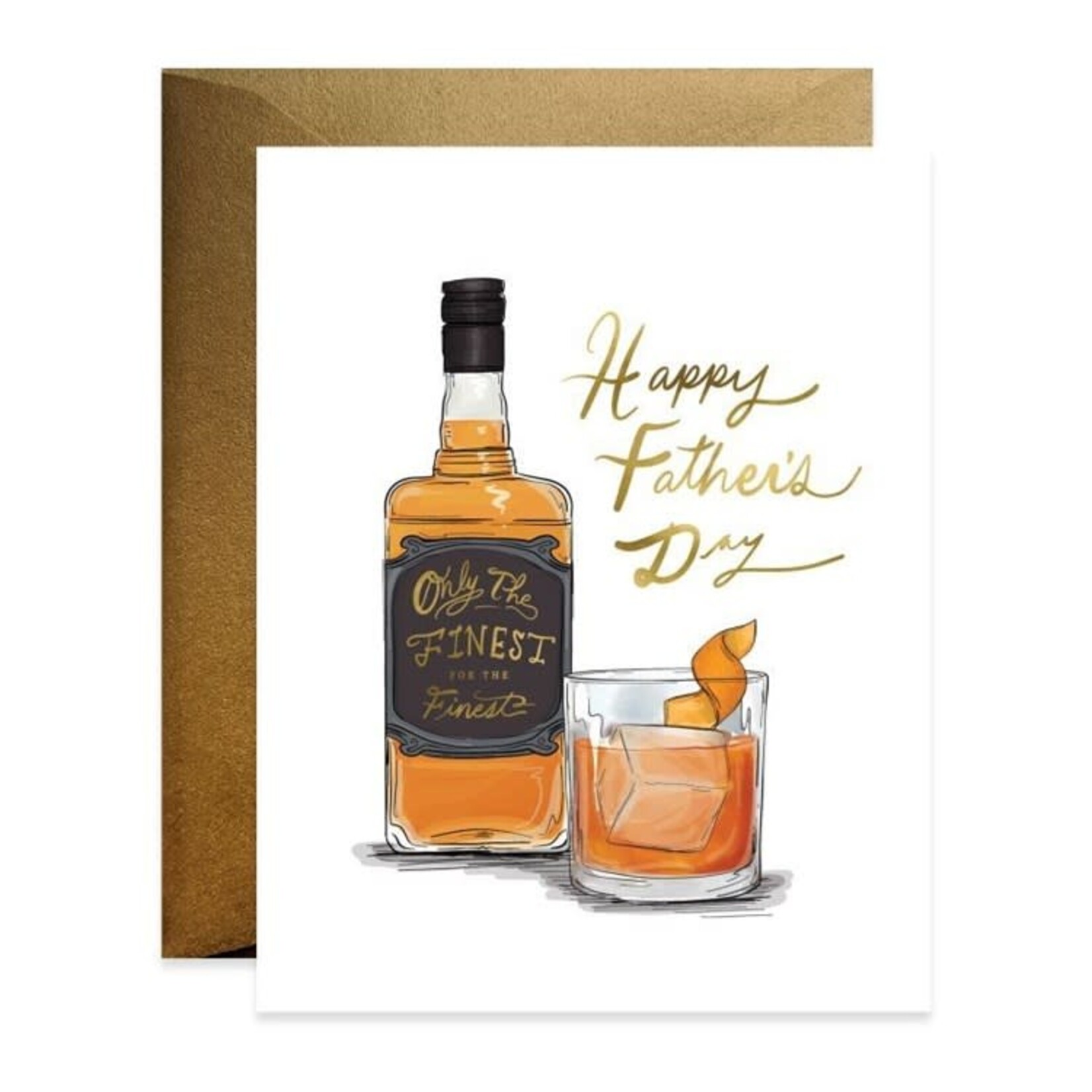 Good JuJu Ink Finest Father's Day Greeting Card