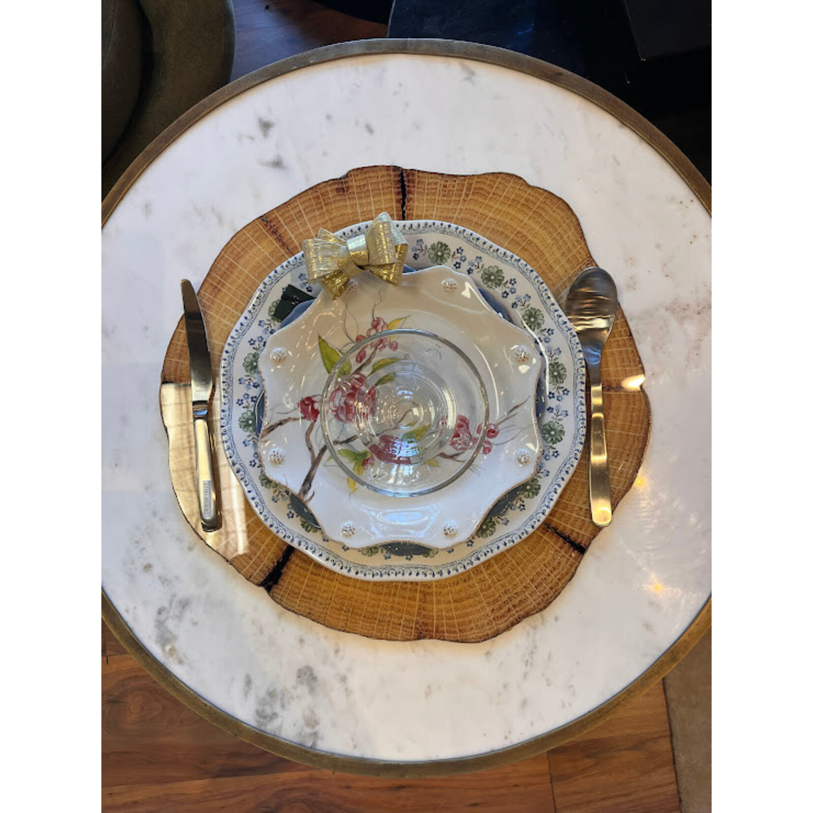 Kim Seybert Woodland Placemat in Natural & Brown
